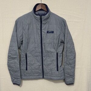 Lauren James Women's Gray Quilted Puffer Jacket